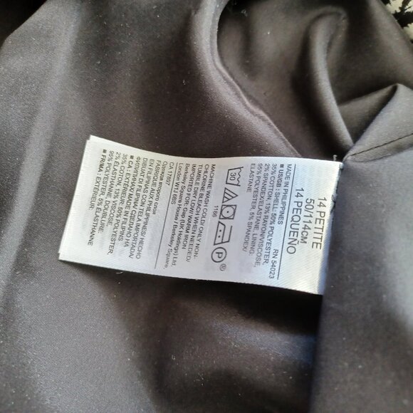 Banana Rep Women's jacket - black & white - Picture 7 of 8